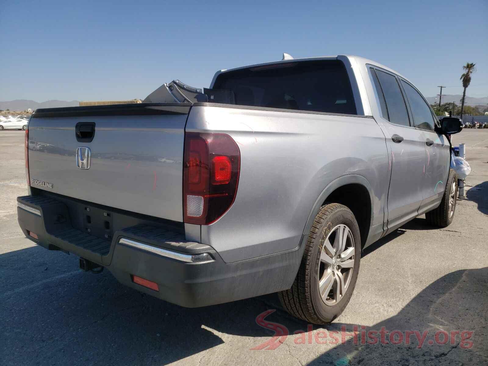 5FPYK2F2XHB007933 2017 HONDA RIDGELINE