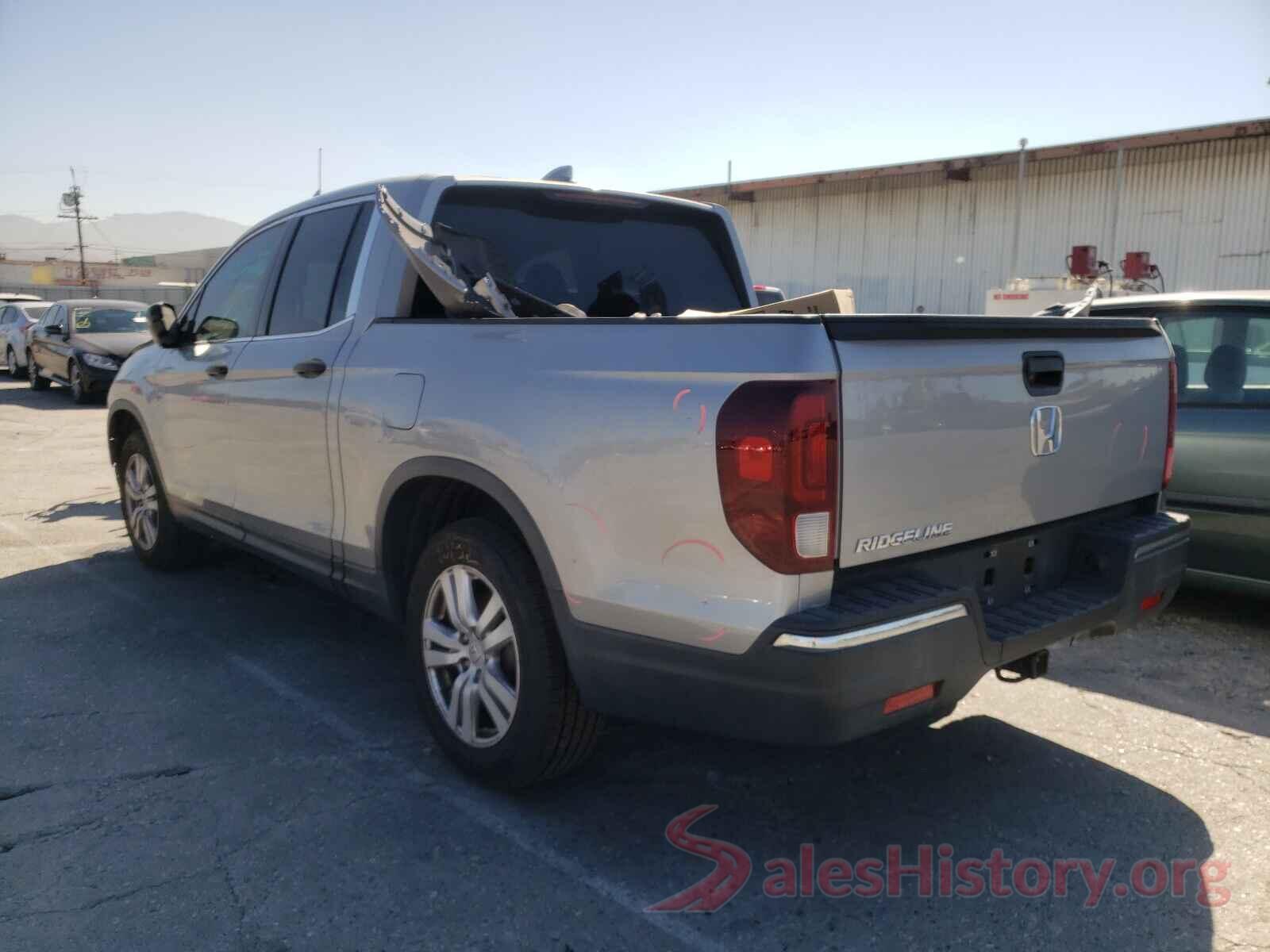 5FPYK2F2XHB007933 2017 HONDA RIDGELINE