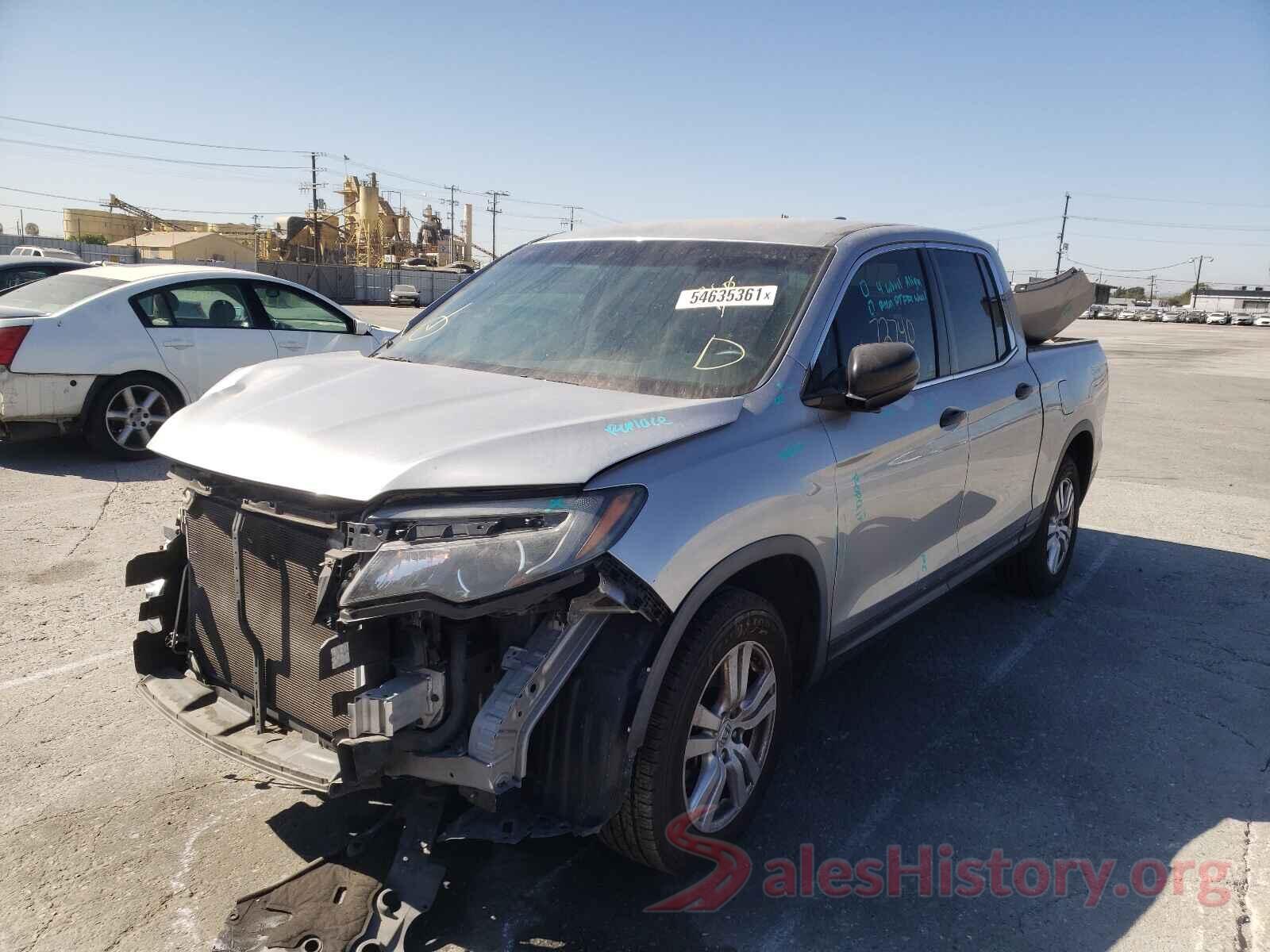 5FPYK2F2XHB007933 2017 HONDA RIDGELINE