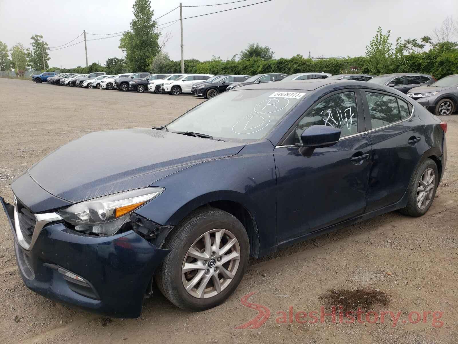 JM1BN1V72H1104615 2017 MAZDA 3