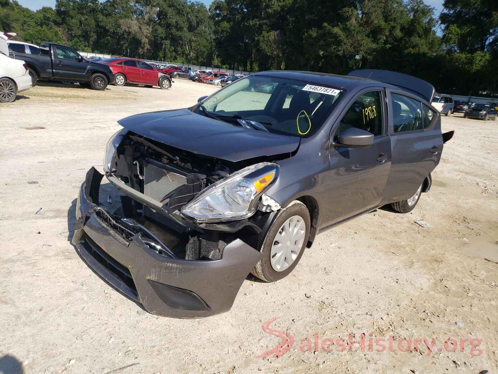 3N1CN7AP1KL816095 2019 NISSAN VERSA