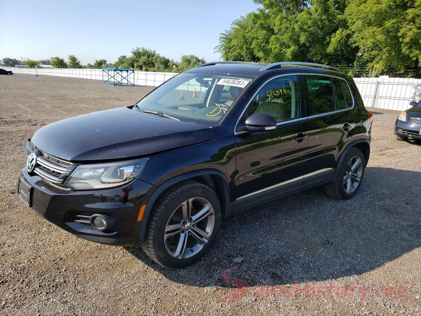 WVGLV7AX4HK005264 2017 VOLKSWAGEN TIGUAN