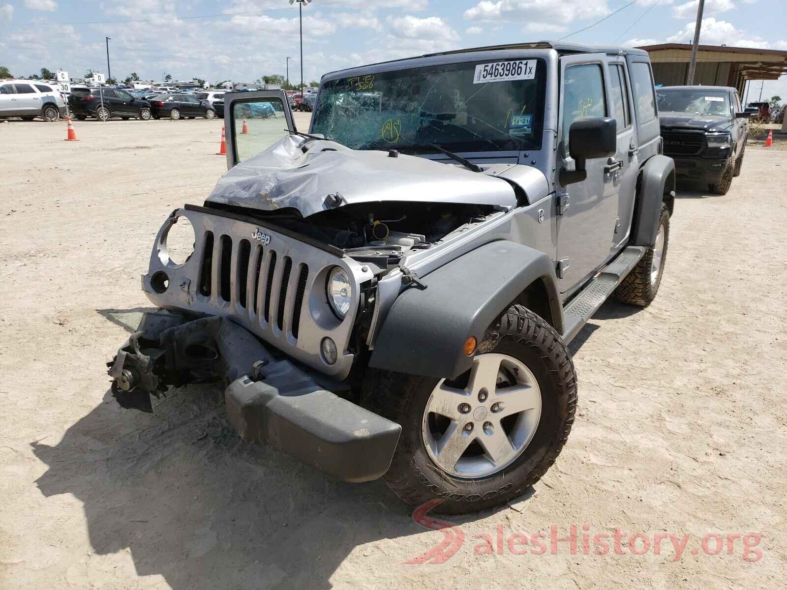 1C4BJWDGXGL132644 2016 JEEP WRANGLER