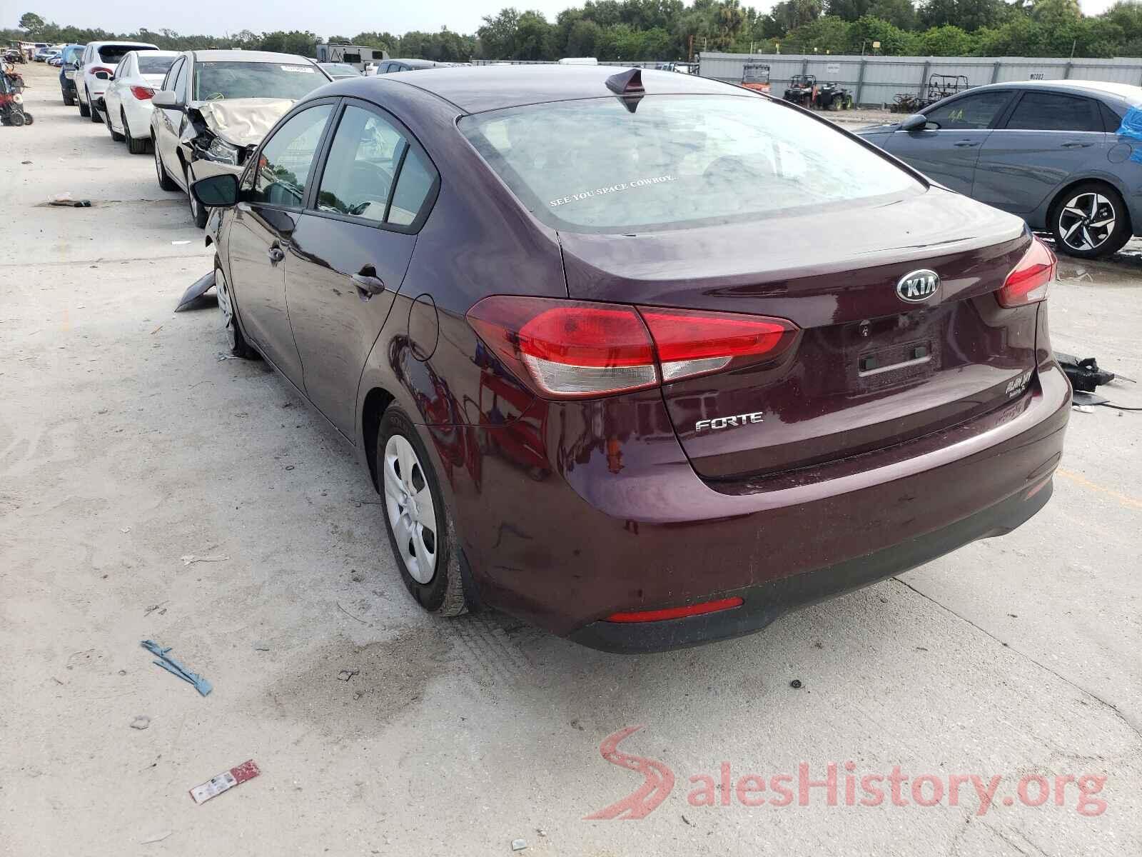 3KPFL4A75JE191797 2018 KIA FORTE