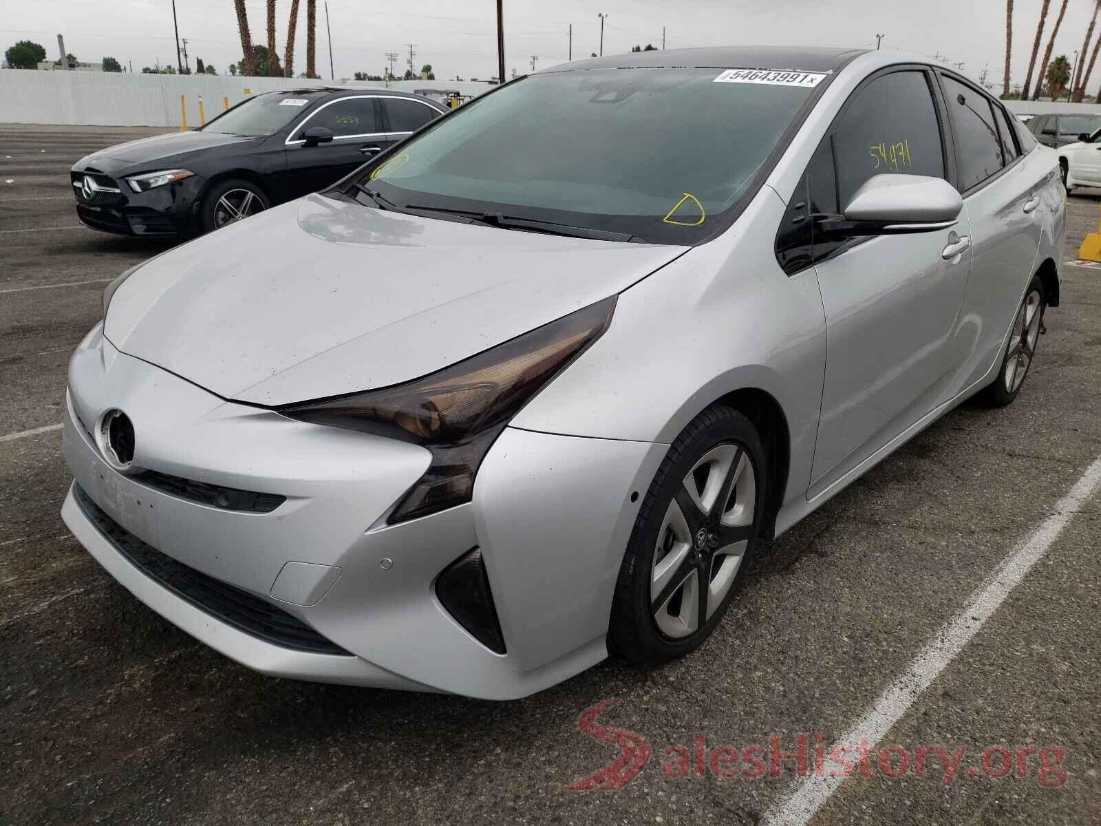 JTDKARFU6G3504730 2016 TOYOTA PRIUS