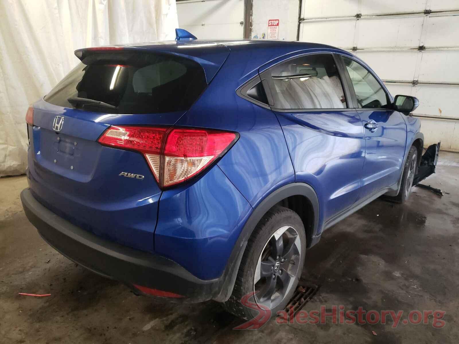 3CZRU6H5XJM709123 2018 HONDA HR-V