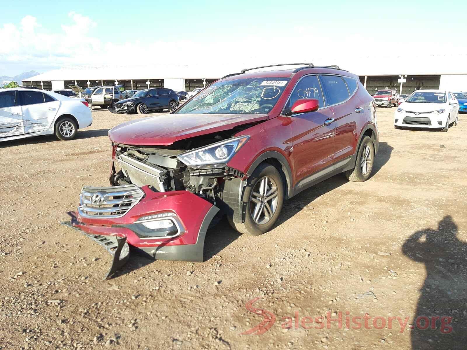 5XYZU3LB0HG495509 2017 HYUNDAI SANTA FE