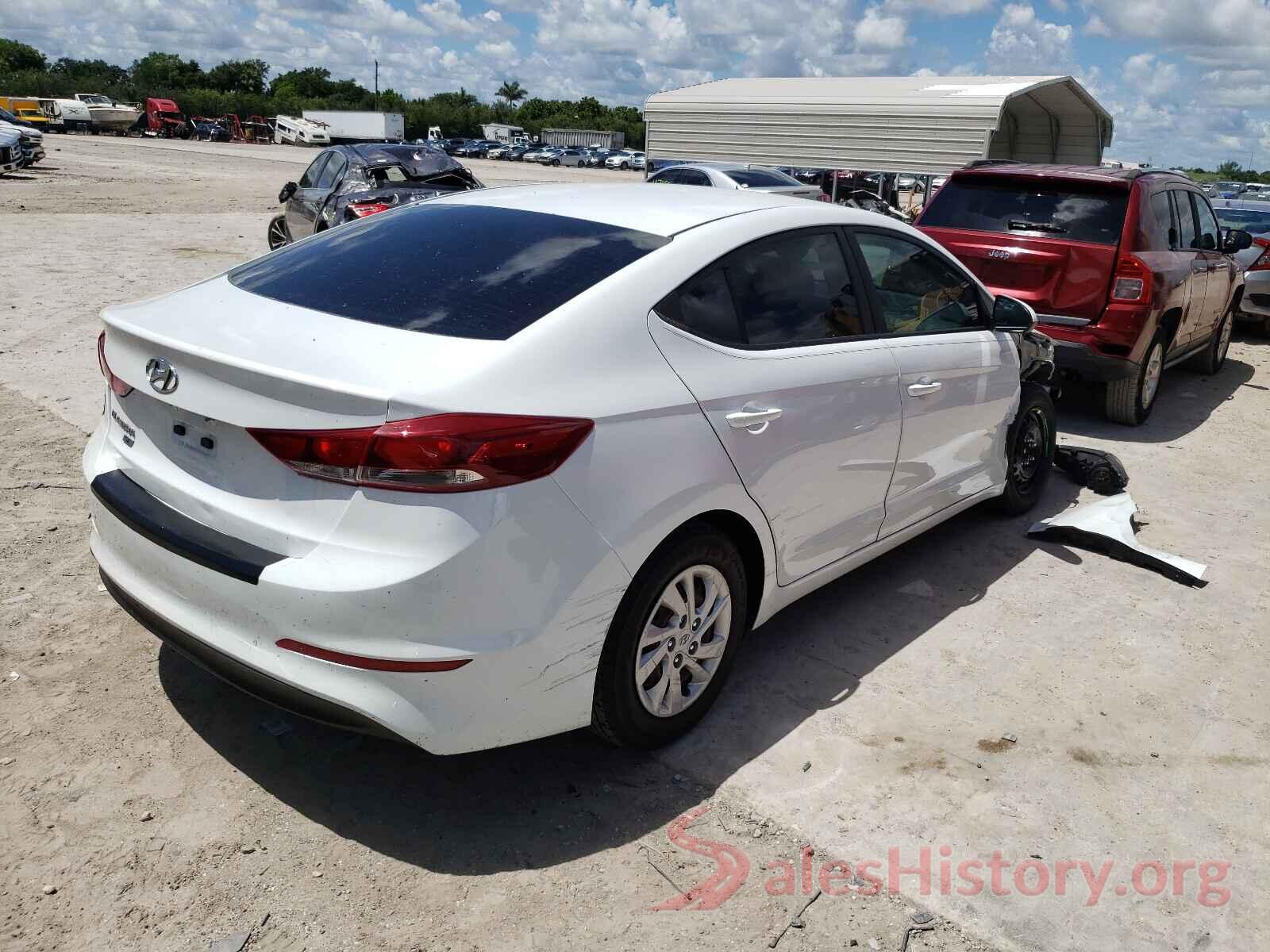 5NPD74LFXJH250709 2018 HYUNDAI ELANTRA