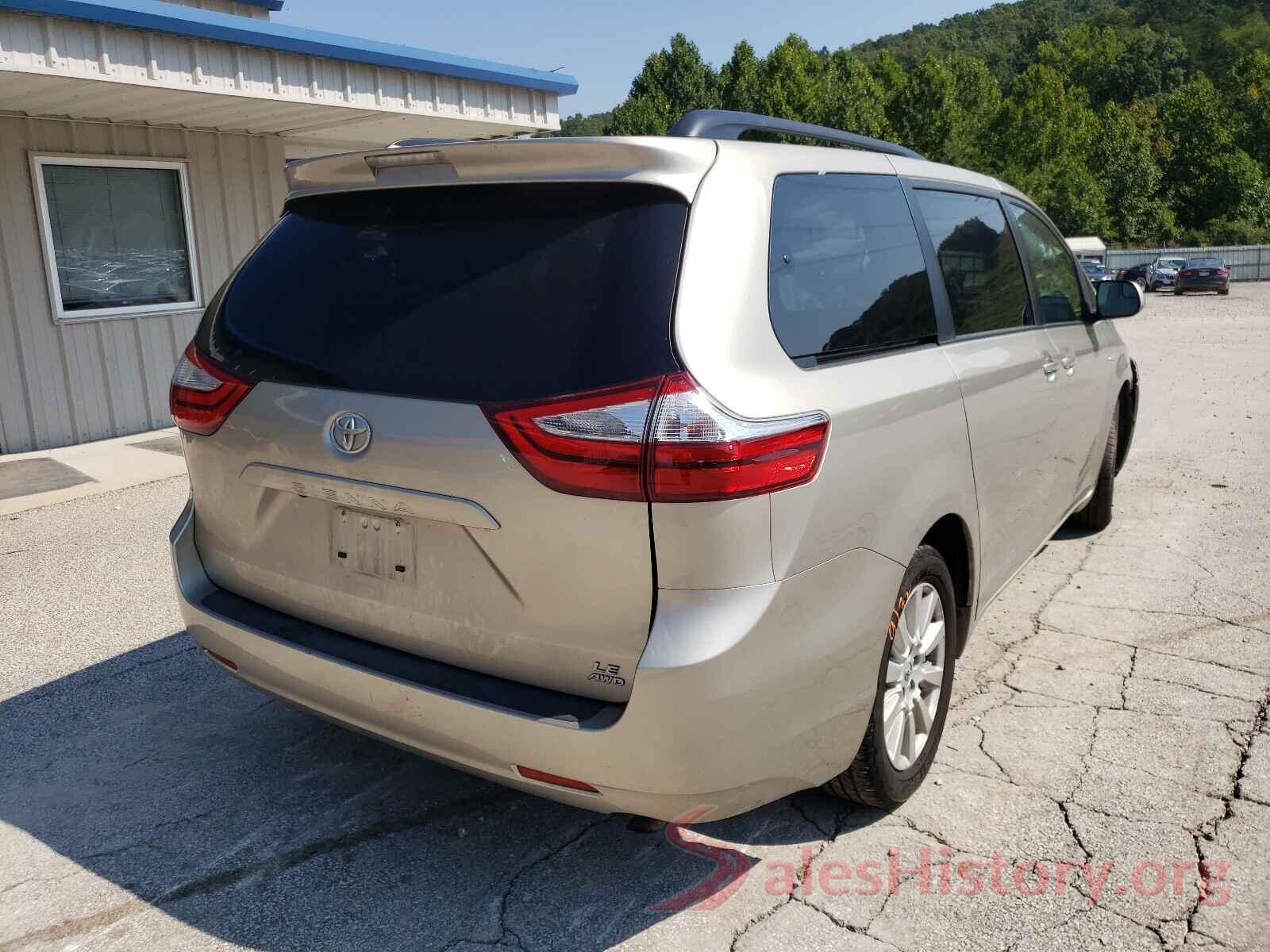 5TDJZ3DC2HS176041 2017 TOYOTA SIENNA