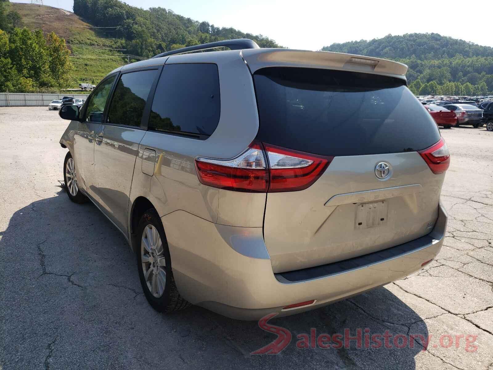 5TDJZ3DC2HS176041 2017 TOYOTA SIENNA