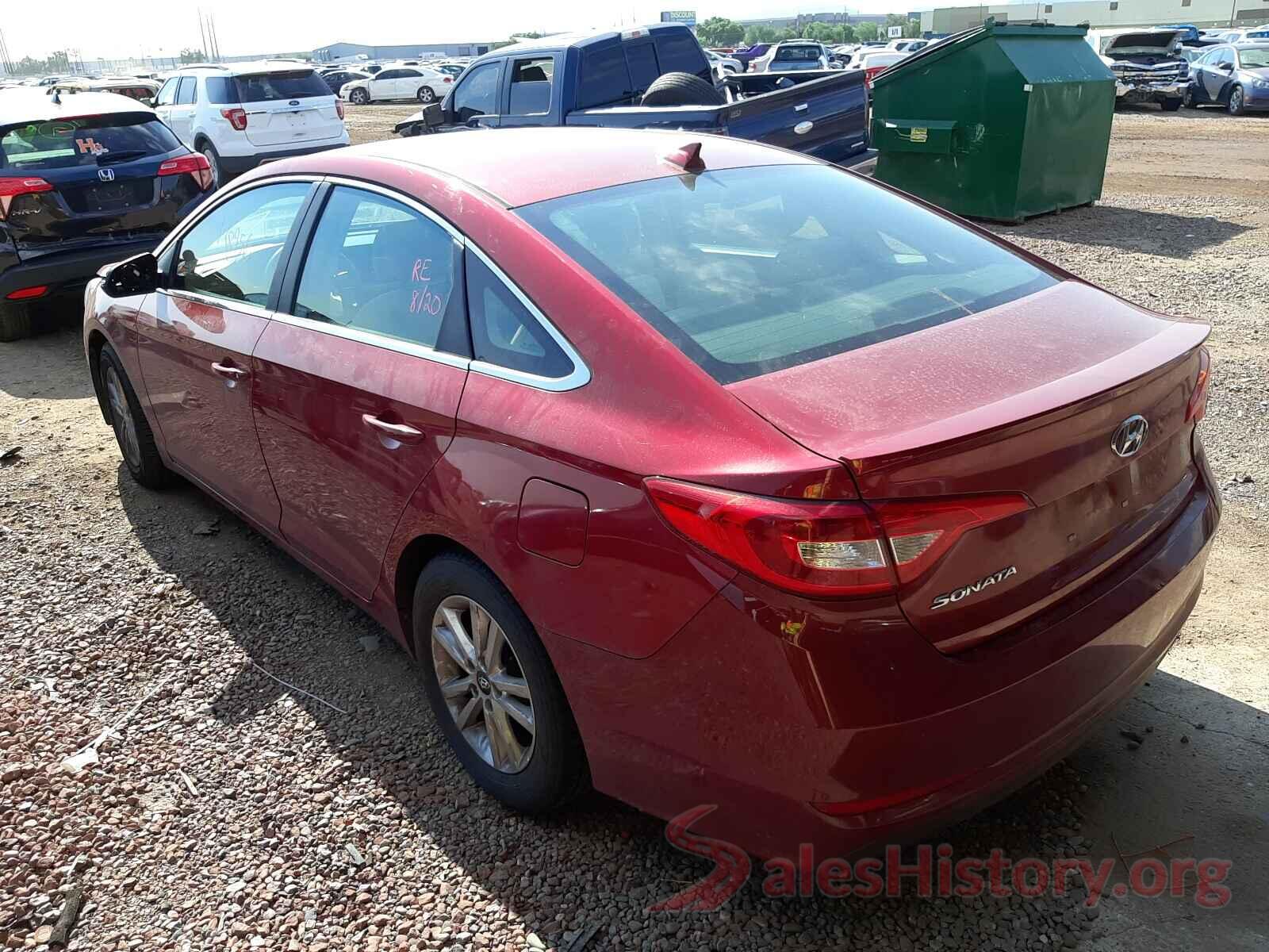 5NPE24AF8GH376064 2016 HYUNDAI SONATA