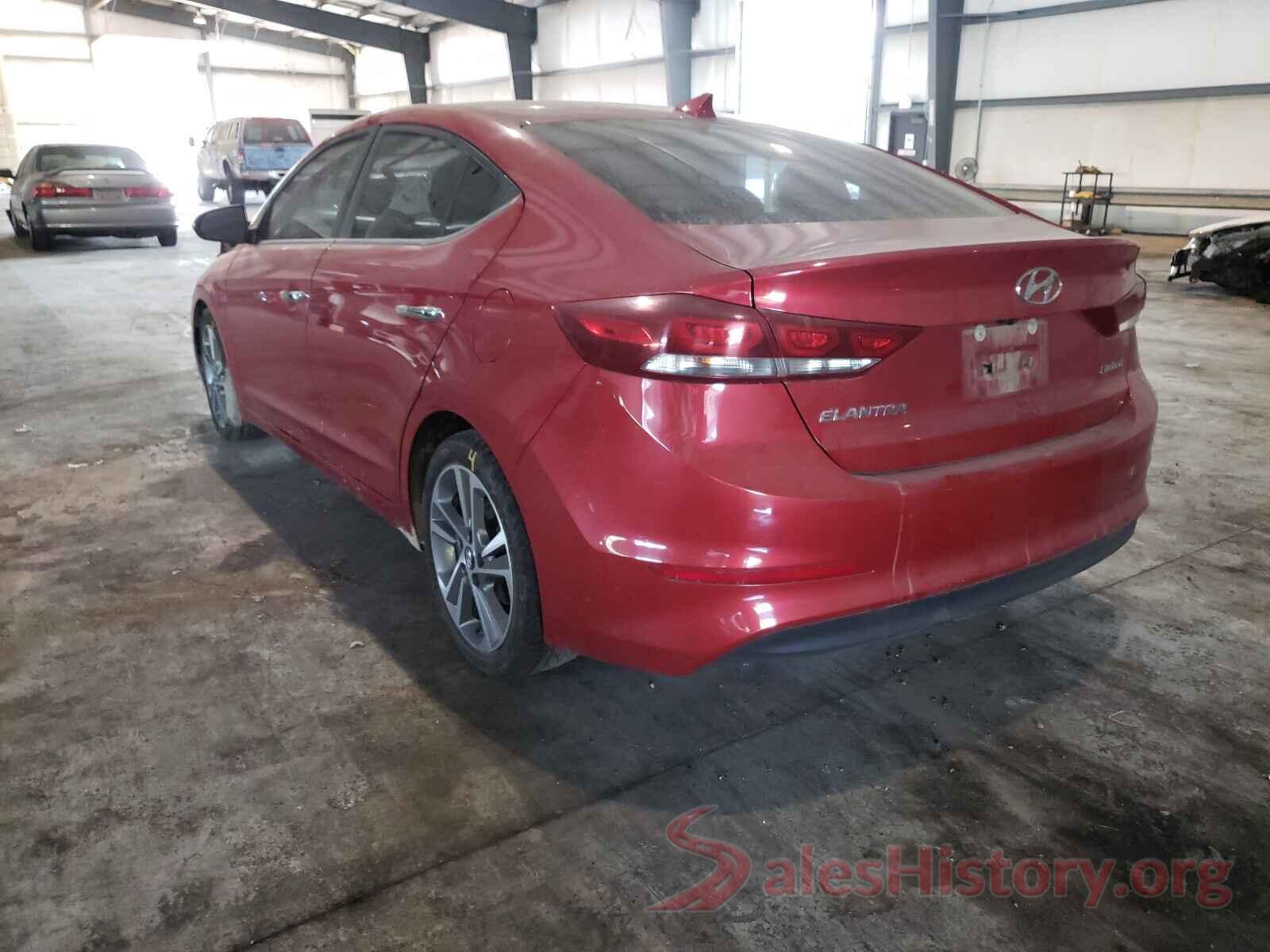 5NPD84LF1HH070056 2017 HYUNDAI ELANTRA