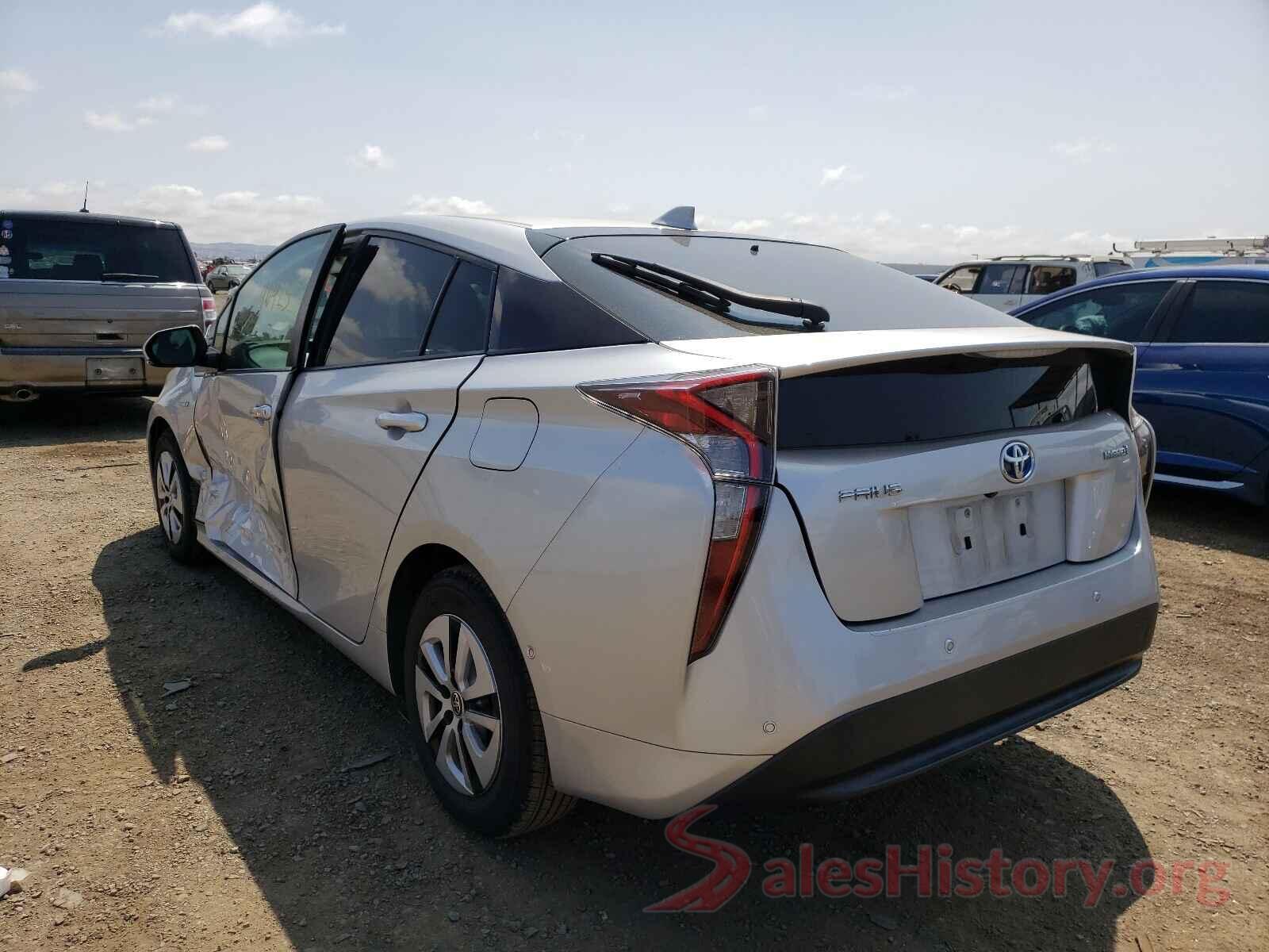 JTDKBRFU7J3581496 2018 TOYOTA PRIUS