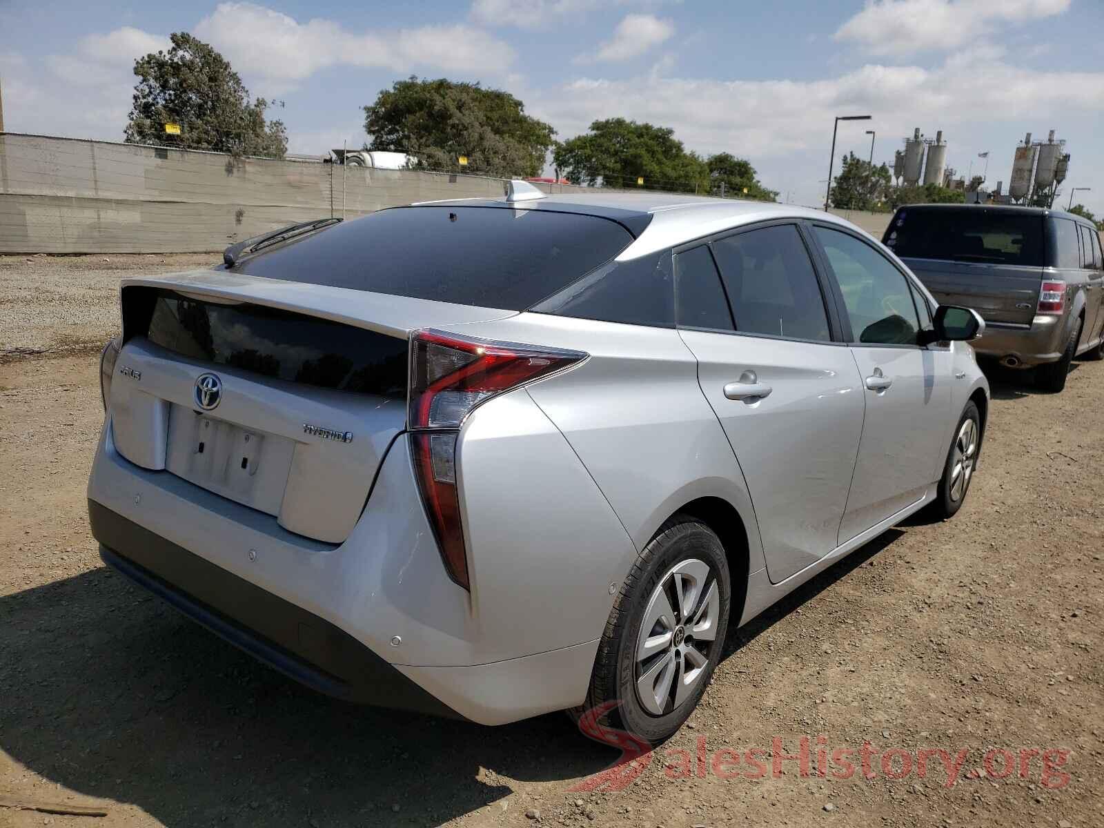 JTDKBRFU7J3581496 2018 TOYOTA PRIUS