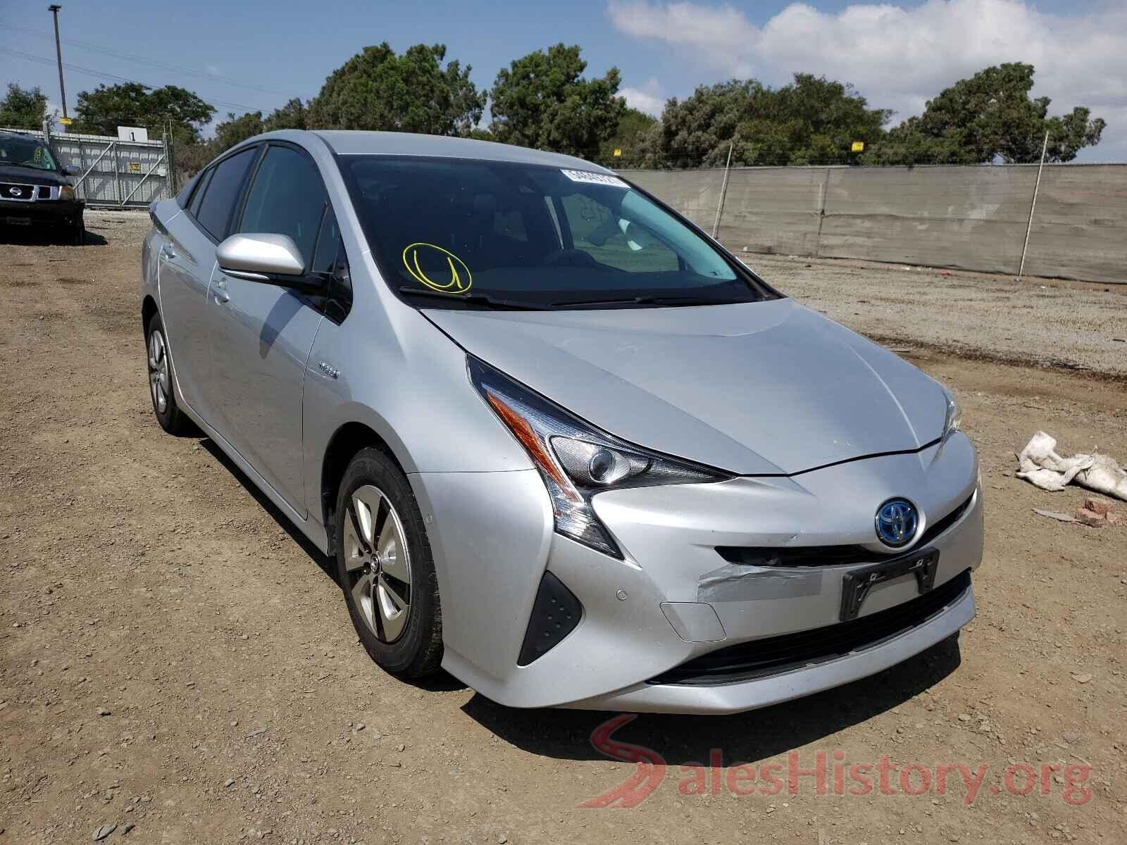 JTDKBRFU7J3581496 2018 TOYOTA PRIUS