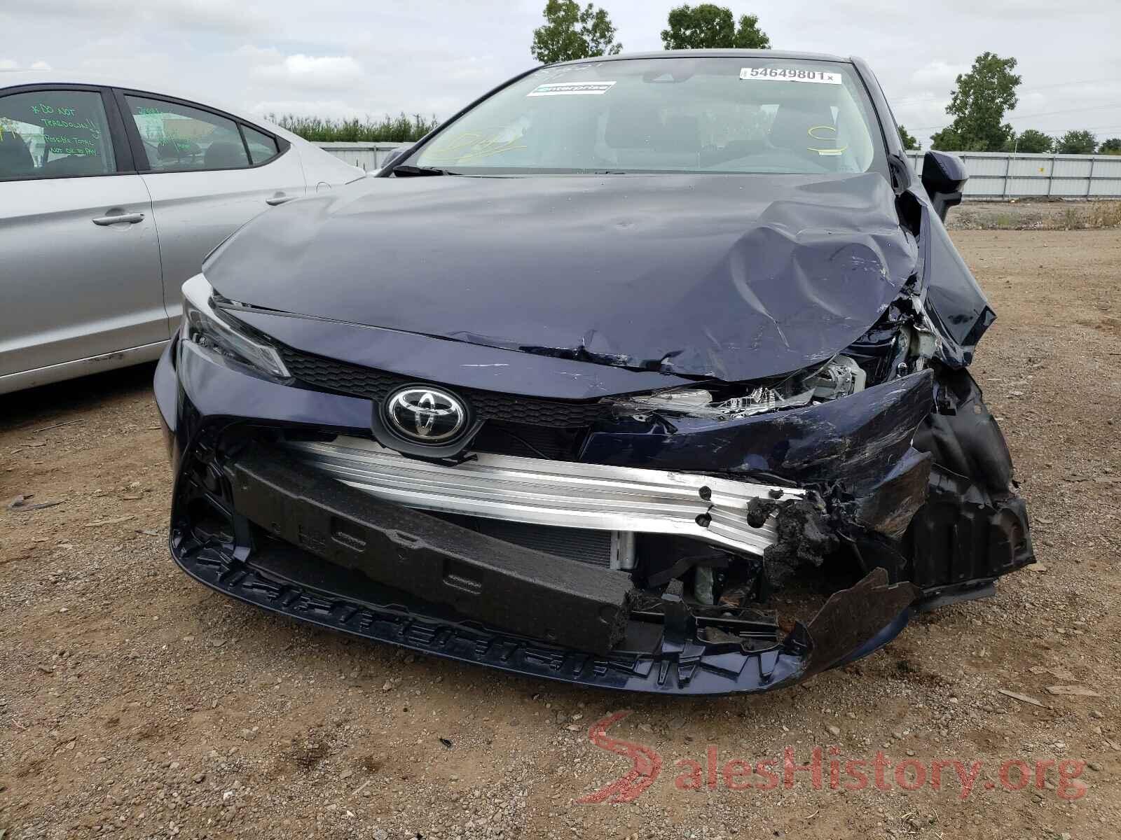 5YFEPMAE7MP257073 2021 TOYOTA COROLLA