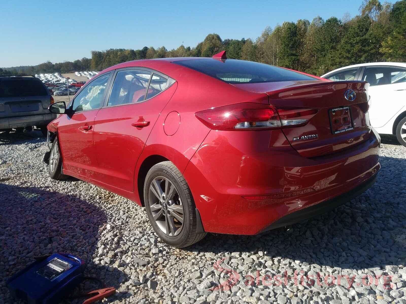 5NPD84LFXJH214581 2018 HYUNDAI ELANTRA