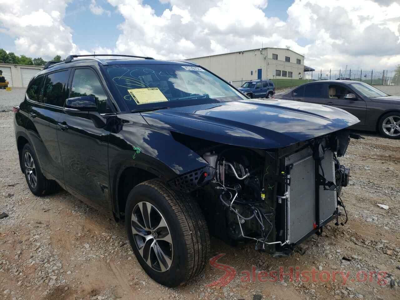 5TDGZRBH4MS542362 2021 TOYOTA HIGHLANDER