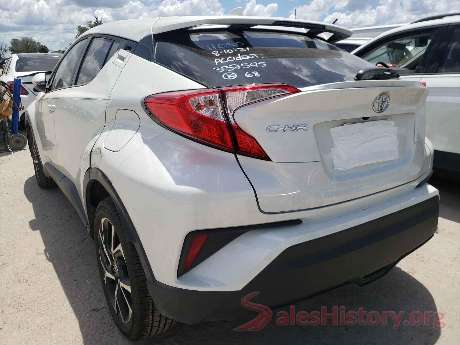 NMTKHMBX3LR113346 2020 TOYOTA C-HR