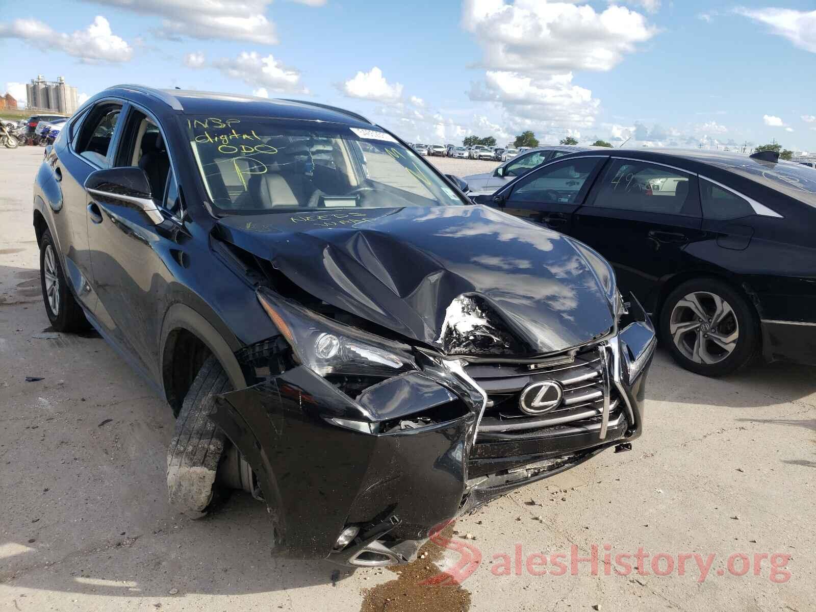 JTJYARBZ7H2082502 2017 LEXUS NX