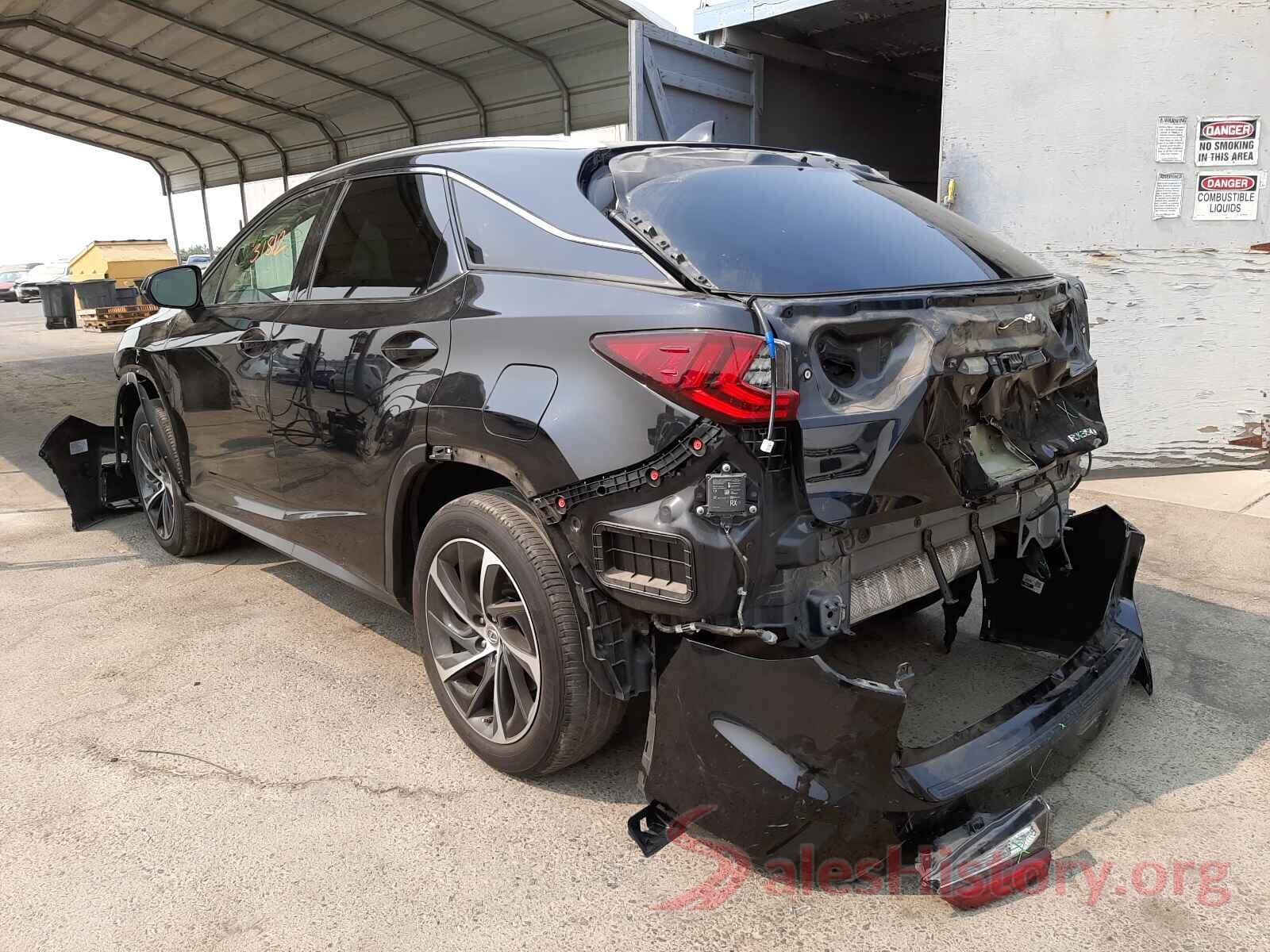 2T2BZMCA2HC110734 2017 LEXUS RX350