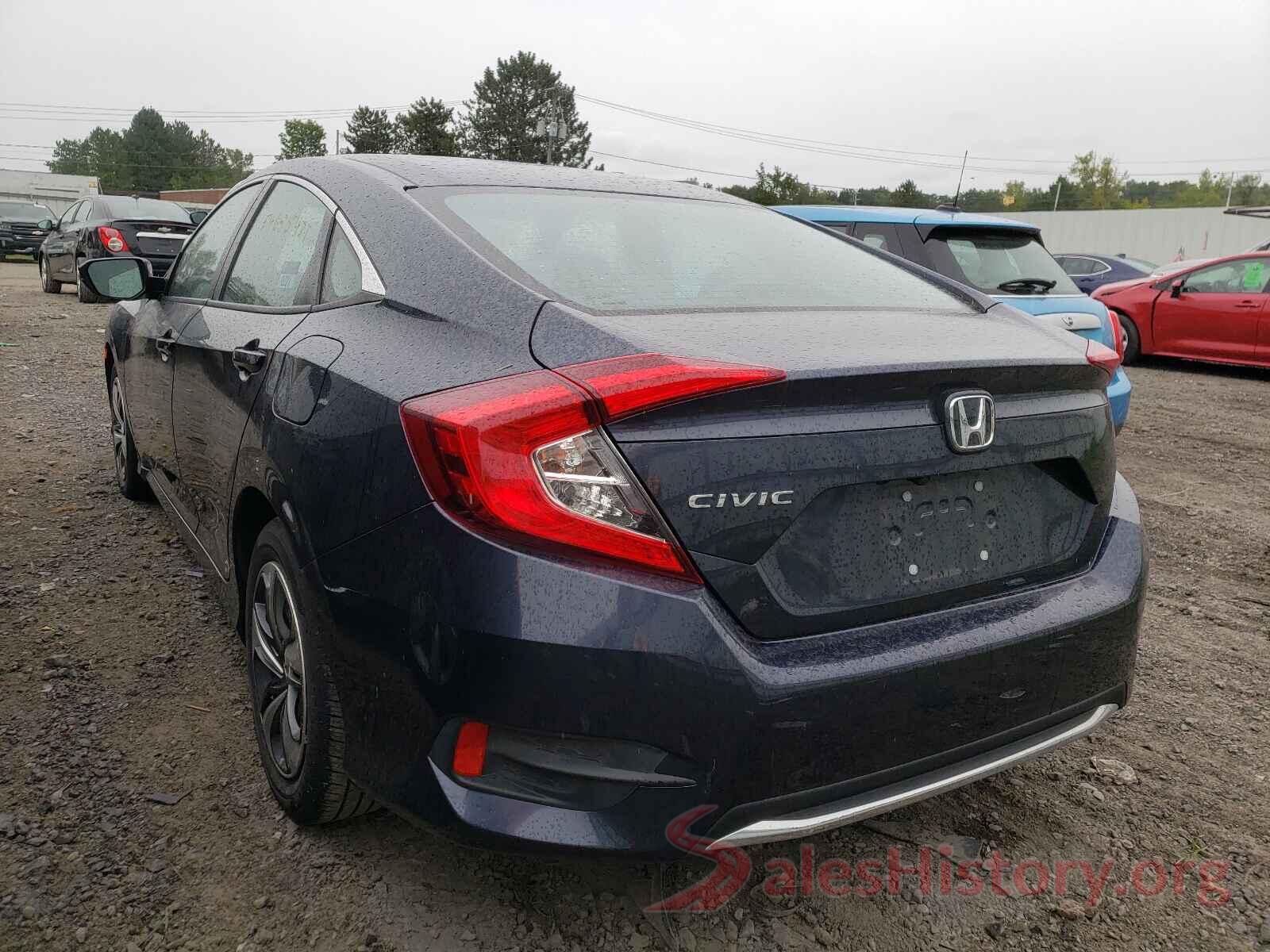 2HGFC2F6XKH603708 2019 HONDA CIVIC