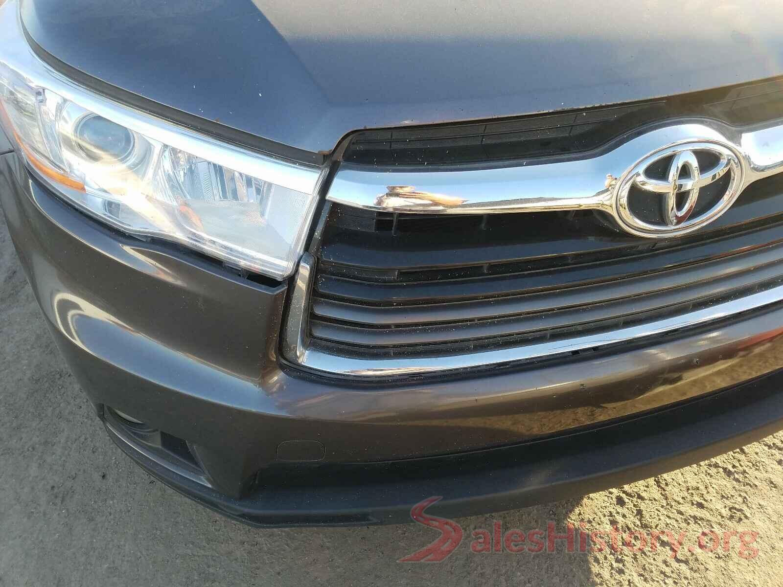 5TDKKRFH4GS125868 2016 TOYOTA HIGHLANDER