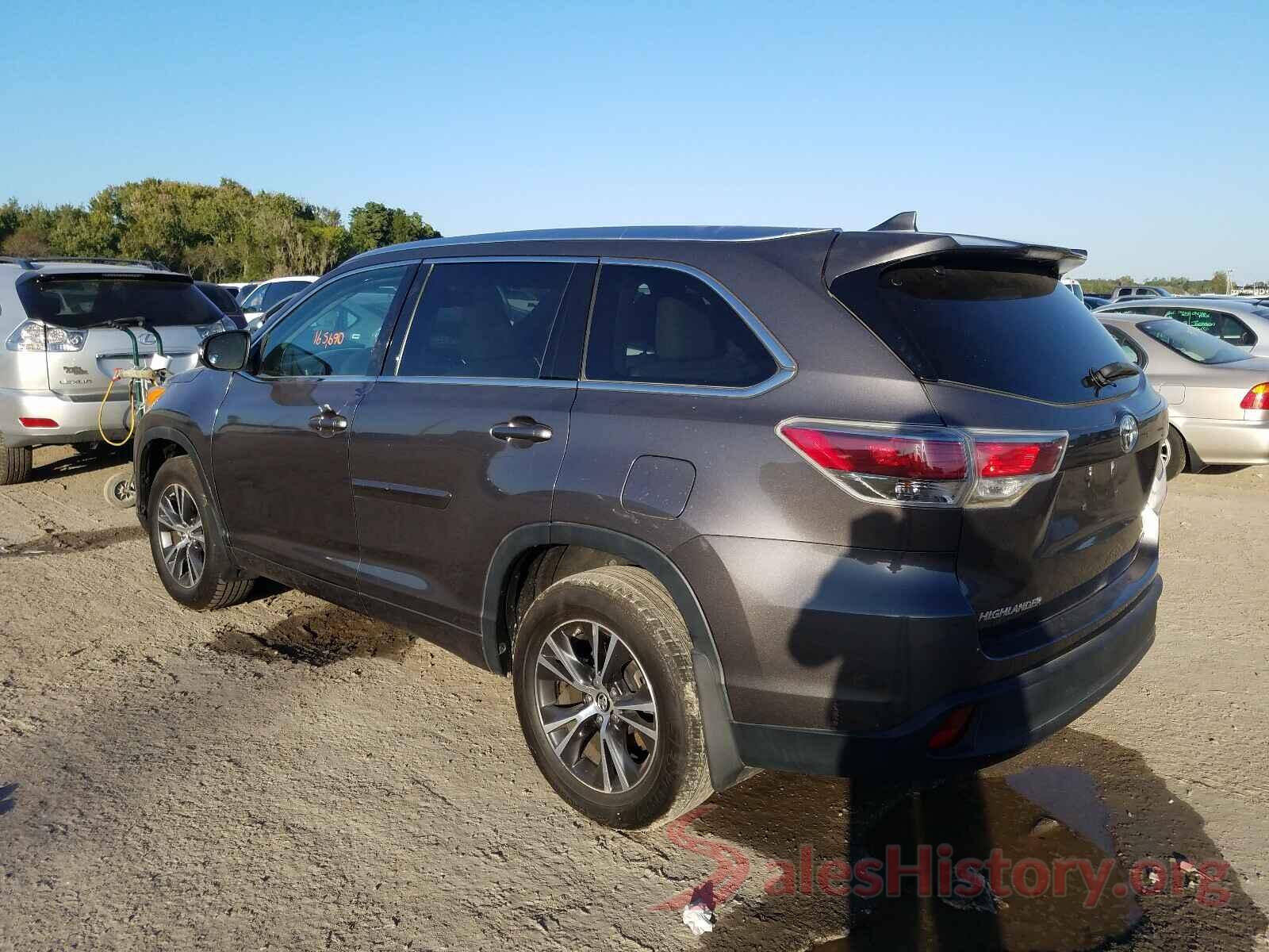 5TDKKRFH4GS125868 2016 TOYOTA HIGHLANDER