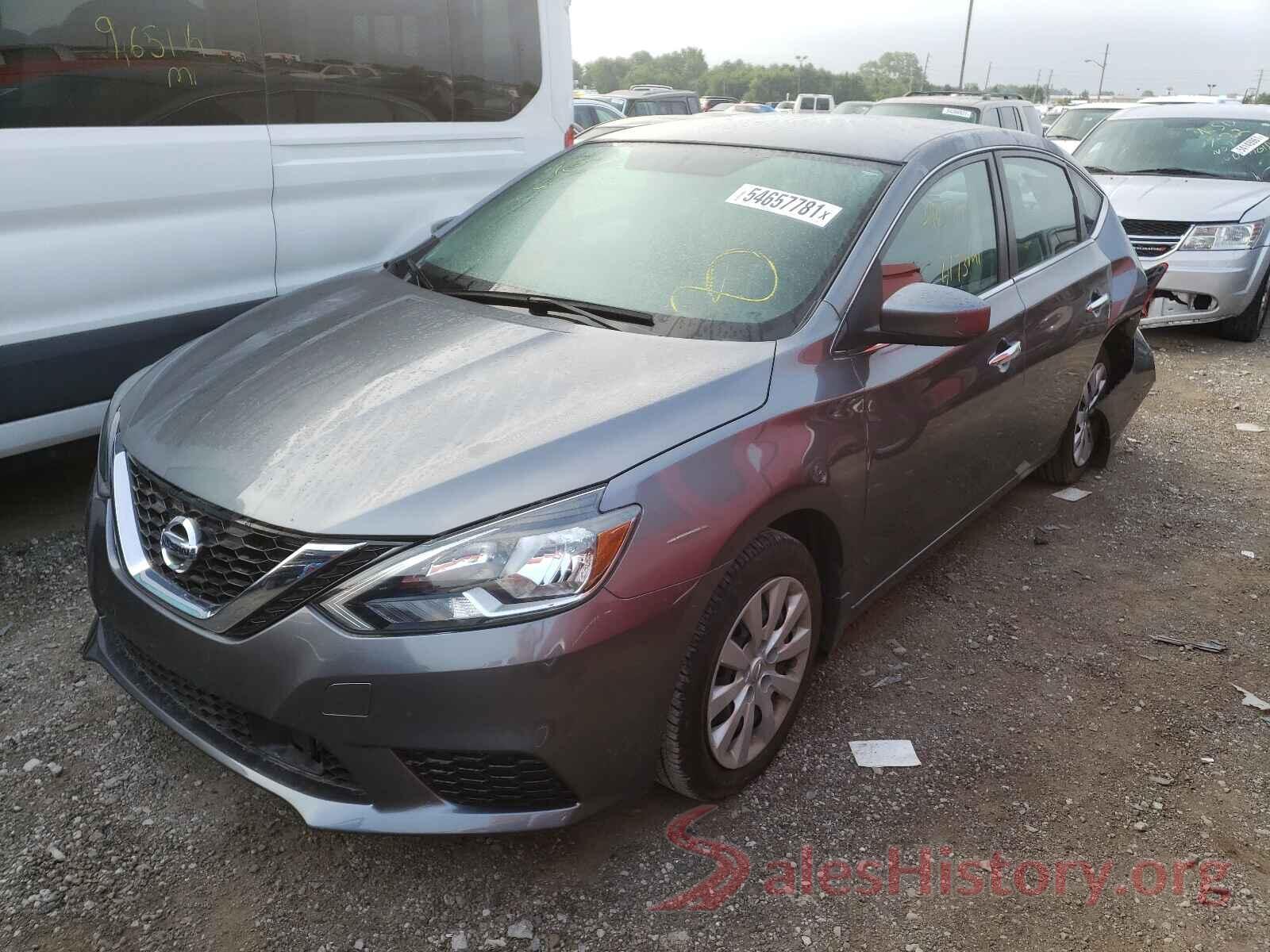 3N1AB7AP7KY439582 2019 NISSAN SENTRA