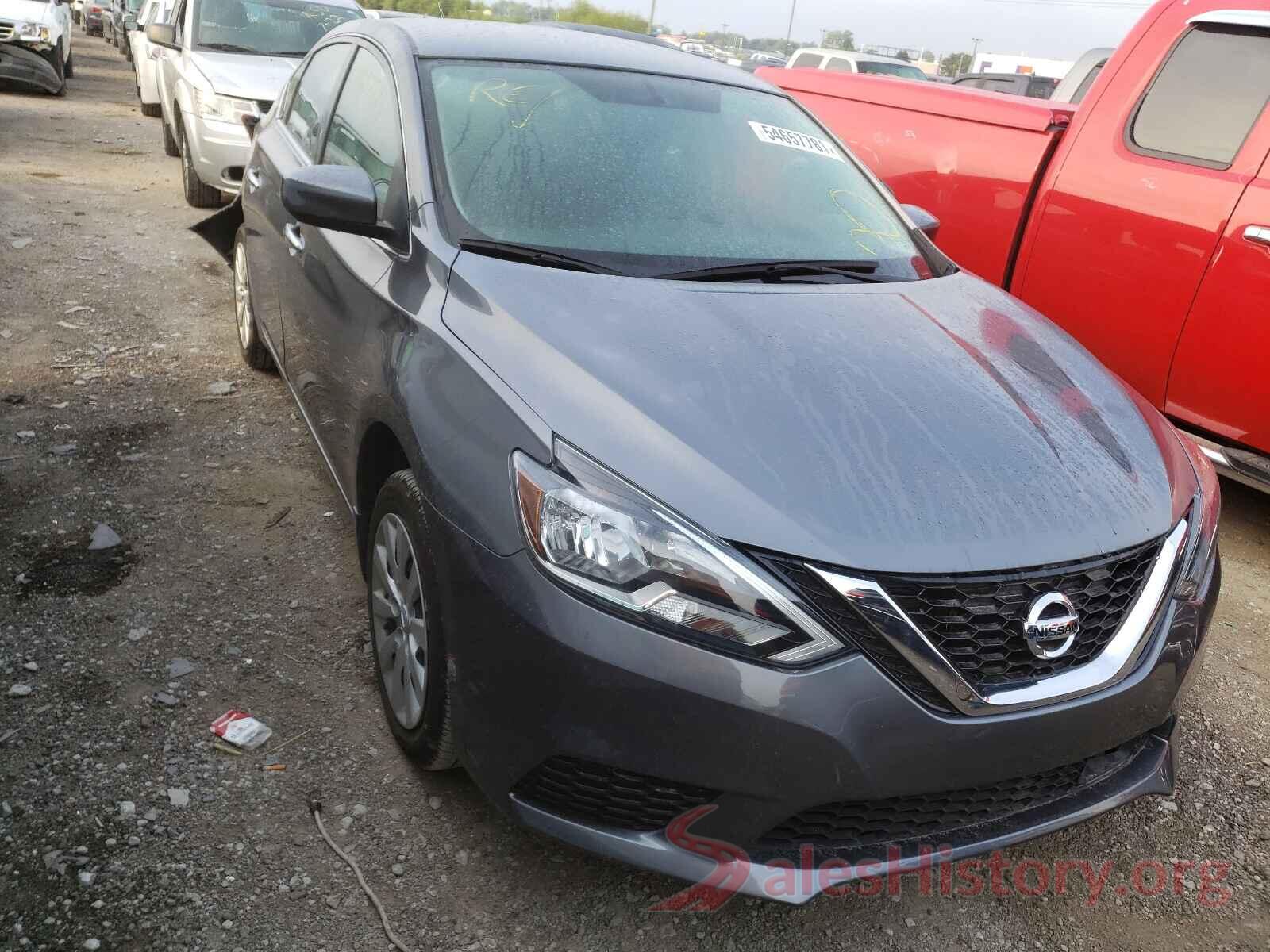 3N1AB7AP7KY439582 2019 NISSAN SENTRA