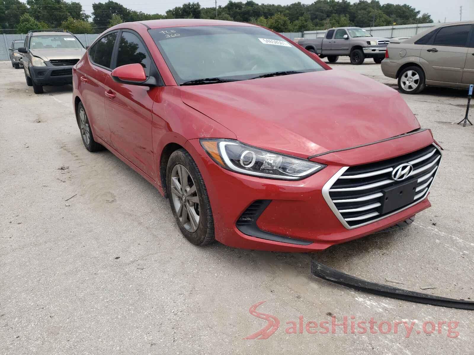 5NPD84LF0JH335264 2018 HYUNDAI ELANTRA