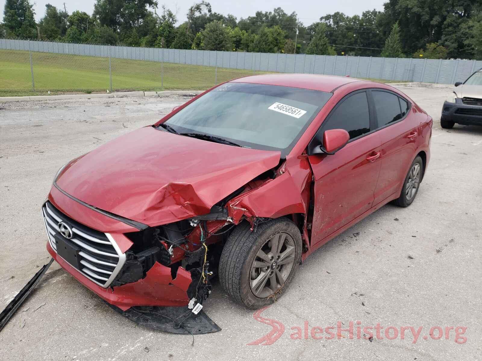 5NPD84LF0JH335264 2018 HYUNDAI ELANTRA