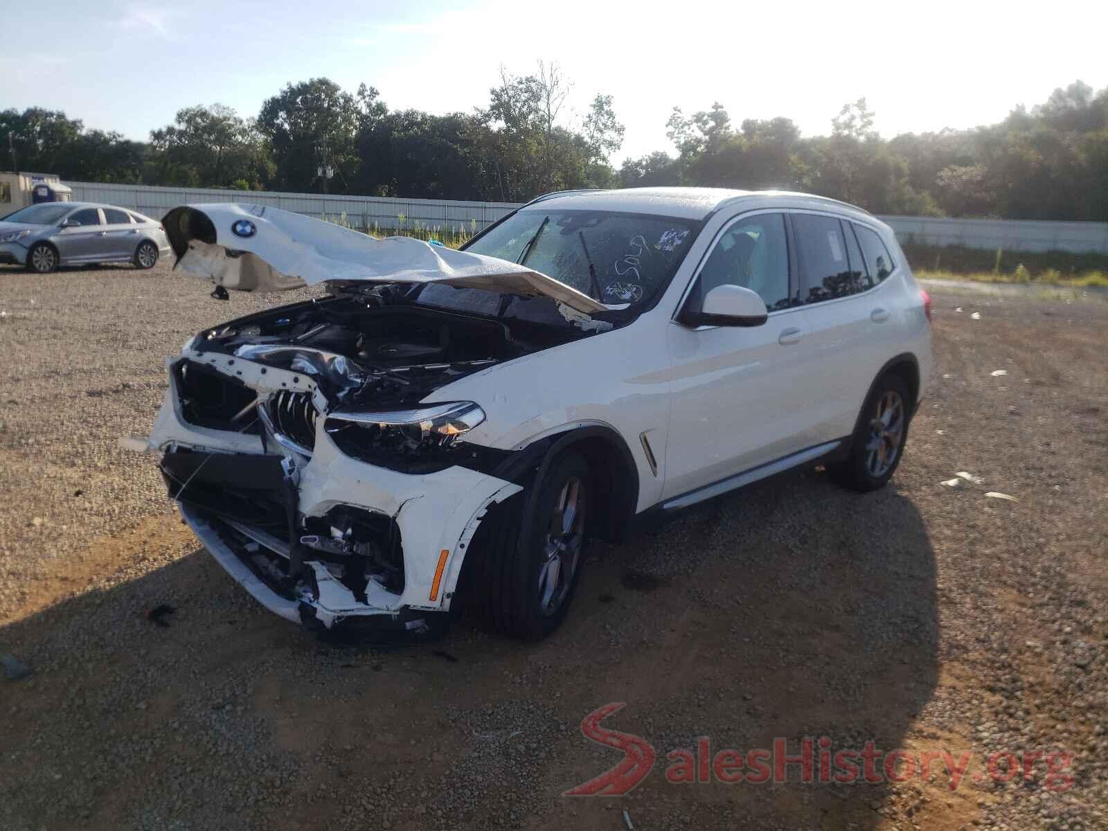 5UXTY5C07M9F59823 2021 BMW X3