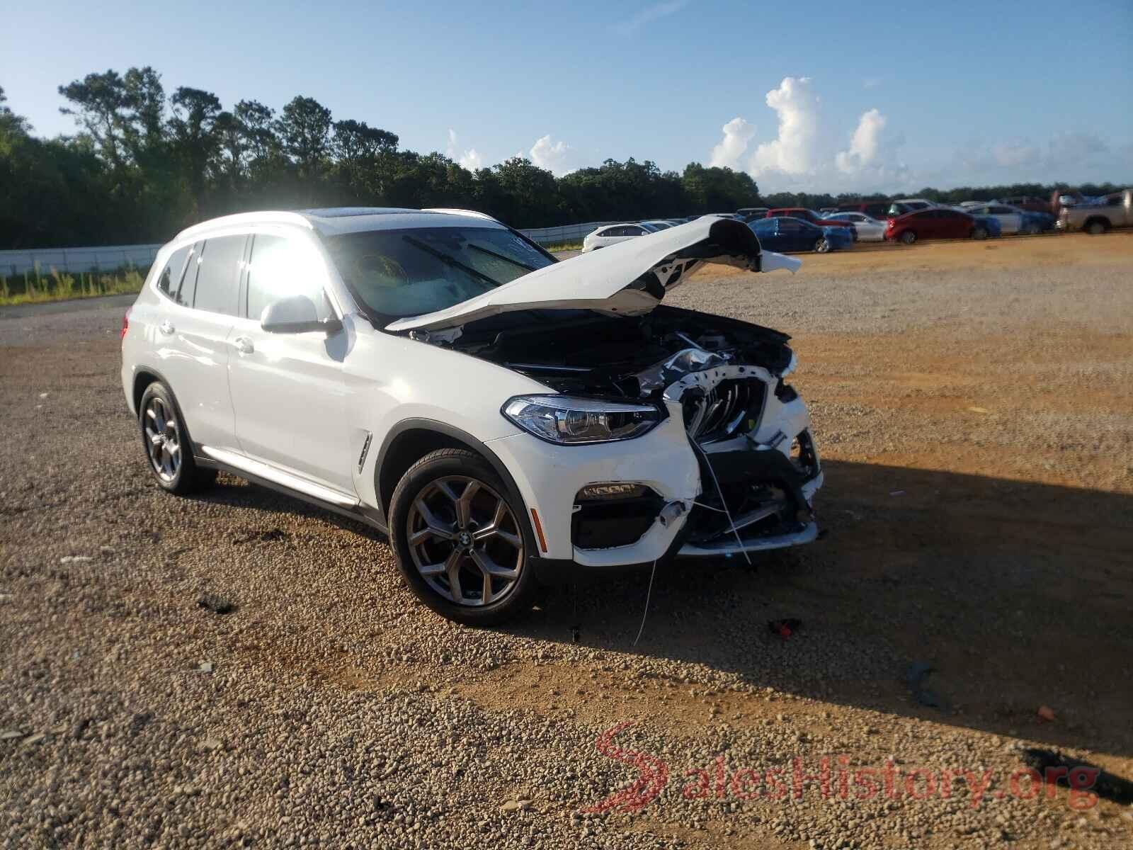 5UXTY5C07M9F59823 2021 BMW X3