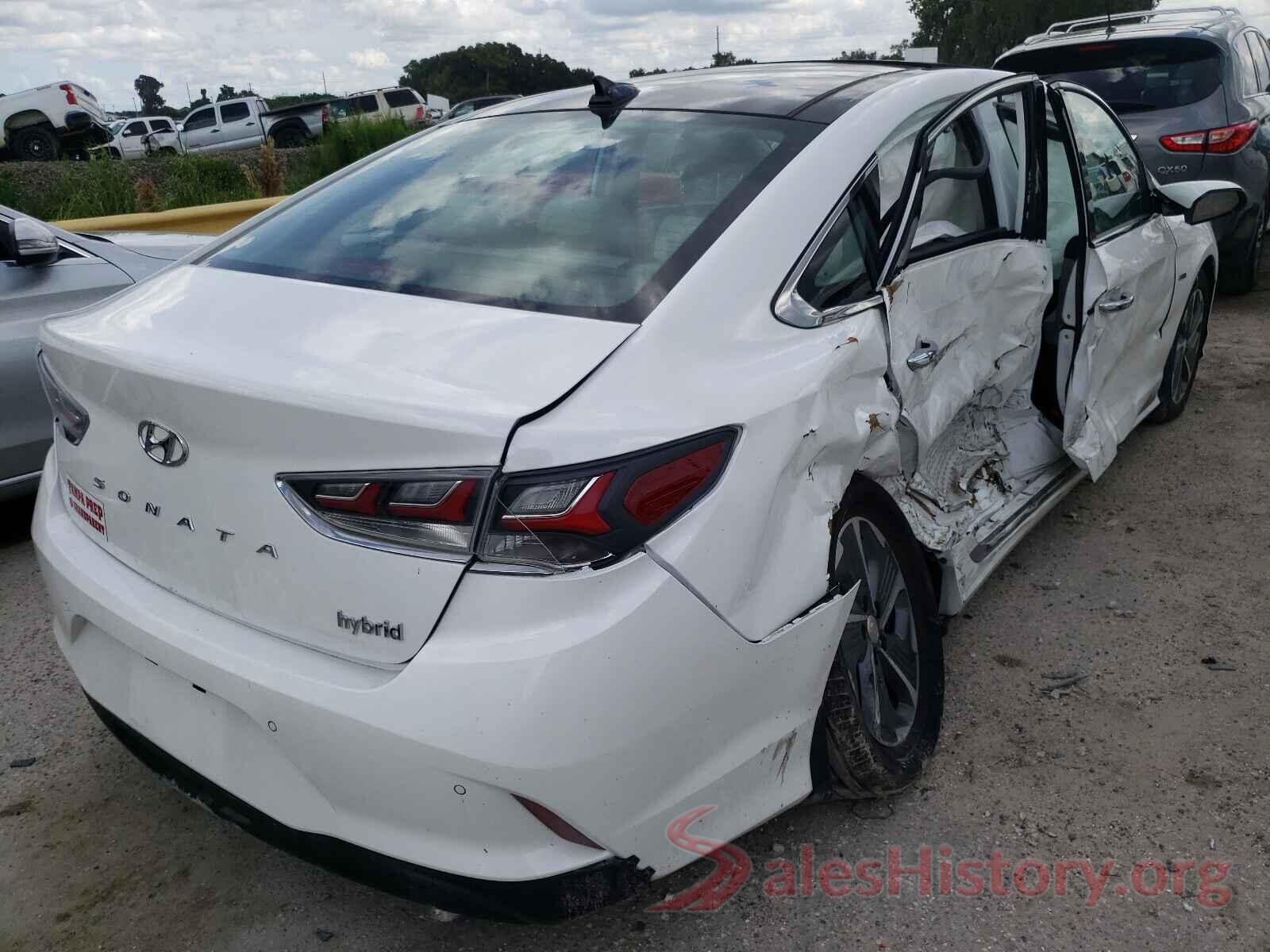 KMHE34L31KA092397 2019 HYUNDAI SONATA