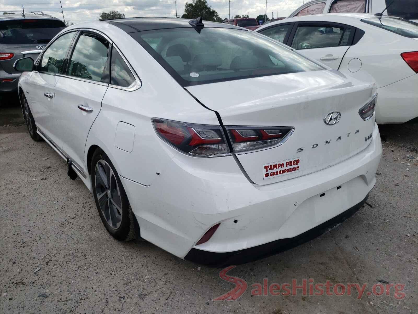 KMHE34L31KA092397 2019 HYUNDAI SONATA