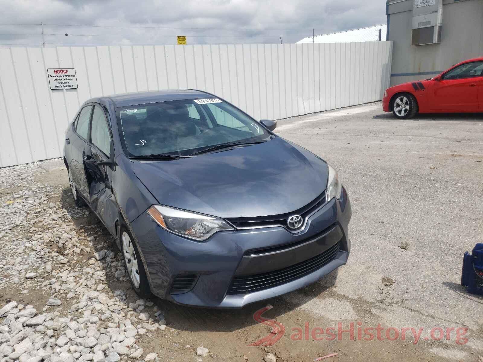 5YFBURHE2GP378841 2016 TOYOTA COROLLA