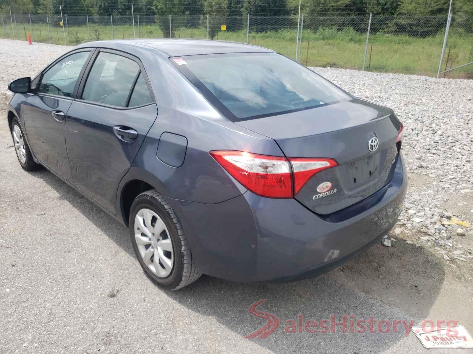 5YFBURHE2GP378841 2016 TOYOTA COROLLA