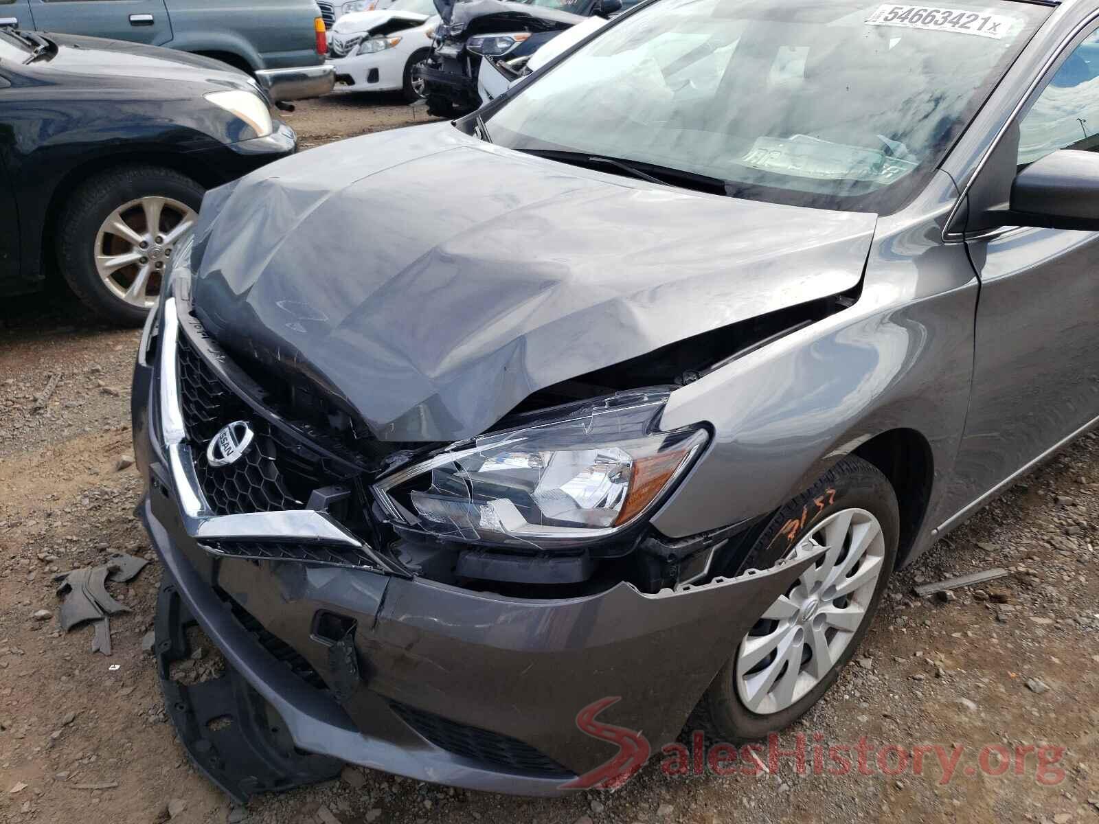 3N1AB7AP3KY238603 2019 NISSAN SENTRA