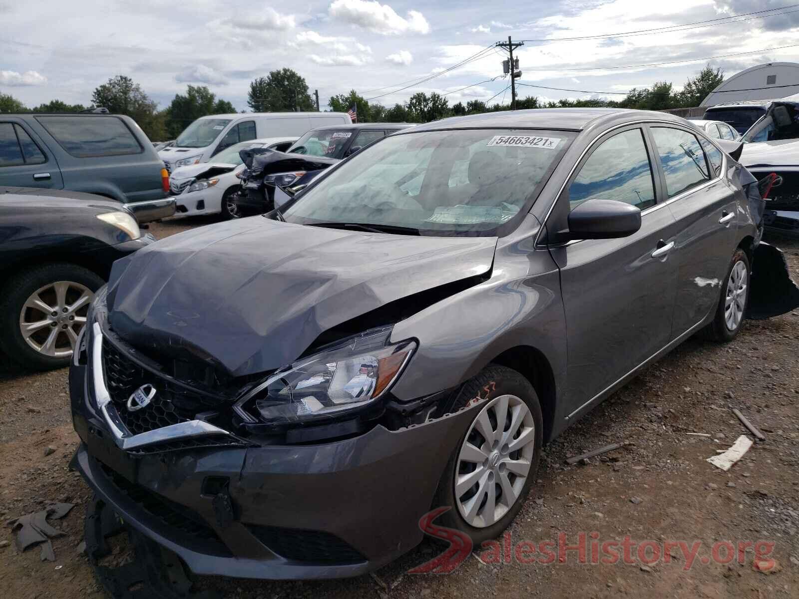 3N1AB7AP3KY238603 2019 NISSAN SENTRA