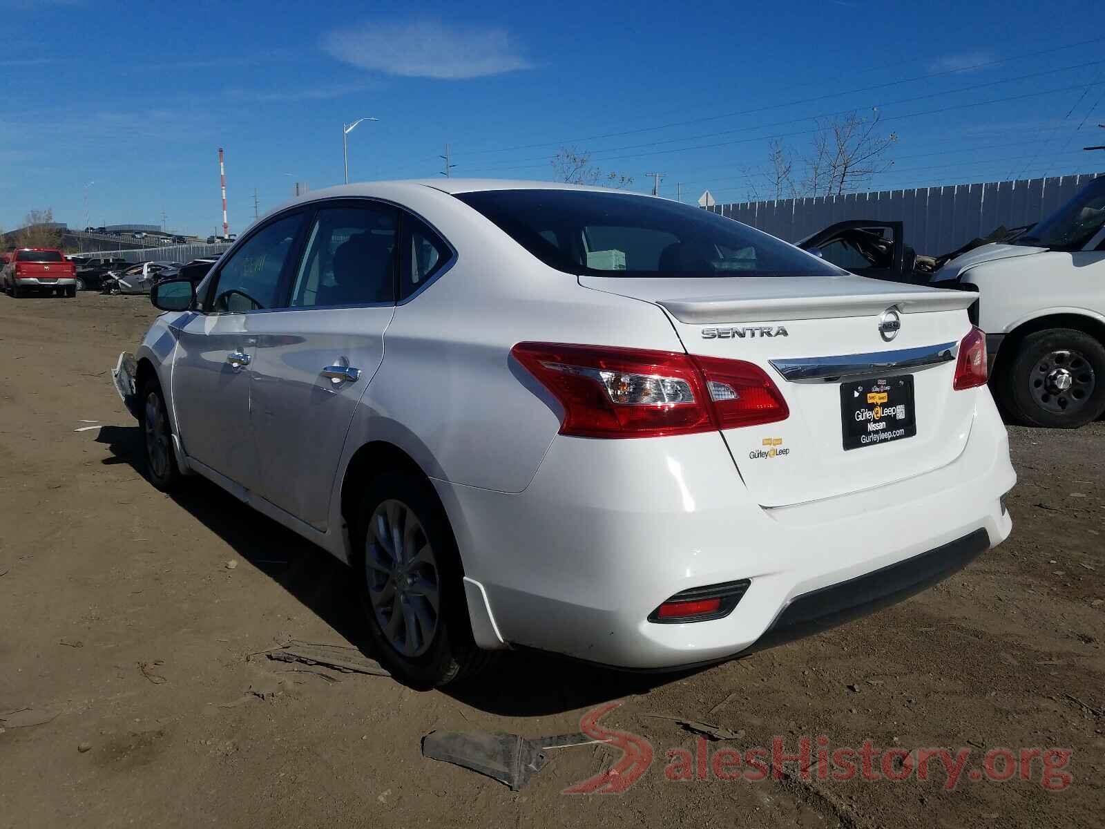 3N1AB7APXKY205887 2019 NISSAN SENTRA