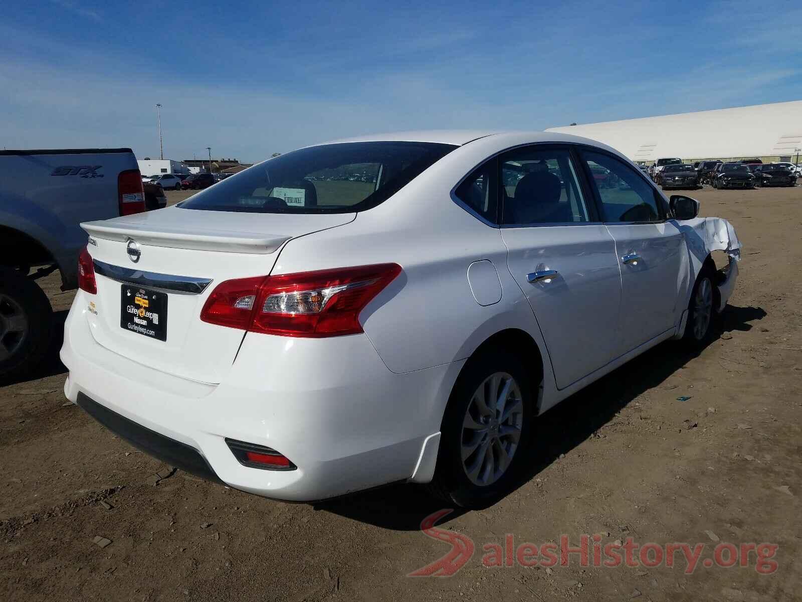 3N1AB7APXKY205887 2019 NISSAN SENTRA