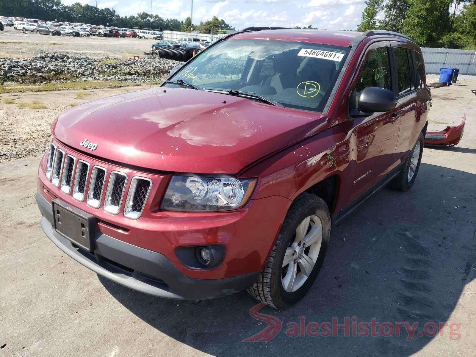 1C4NJDBB8GD723400 2016 JEEP COMPASS