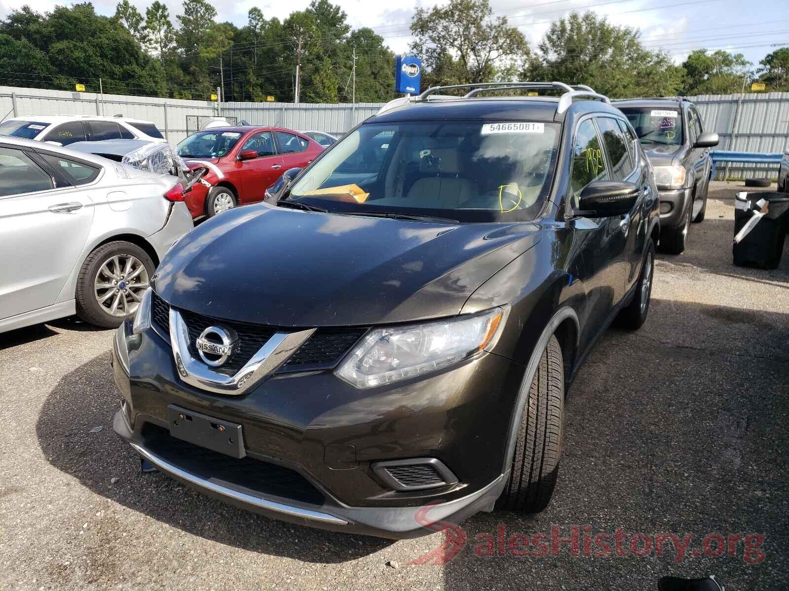 KNMAT2MT1GP682836 2016 NISSAN ROGUE