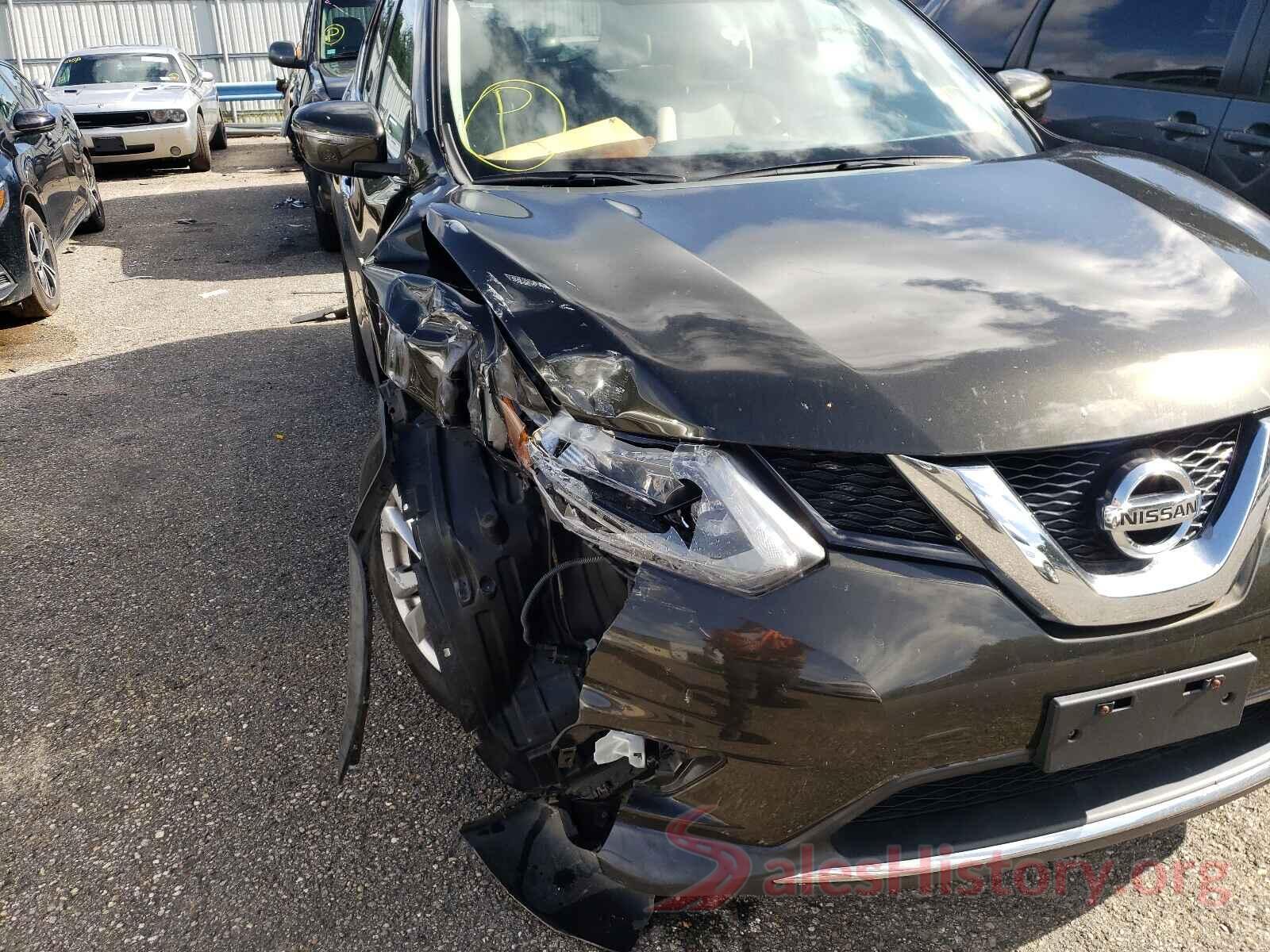 KNMAT2MT1GP682836 2016 NISSAN ROGUE