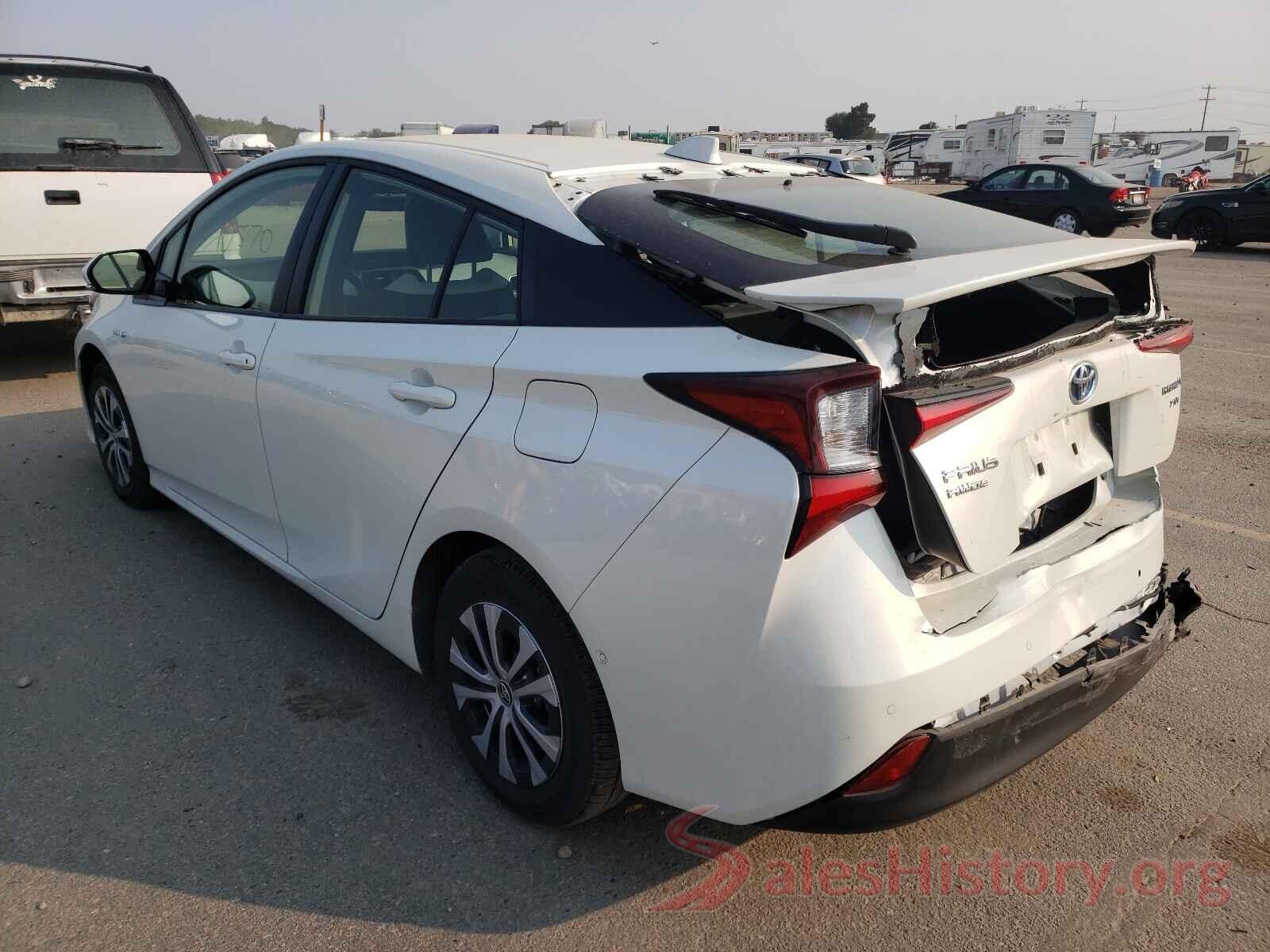 JTDL9RFU8L3014359 2020 TOYOTA PRIUS