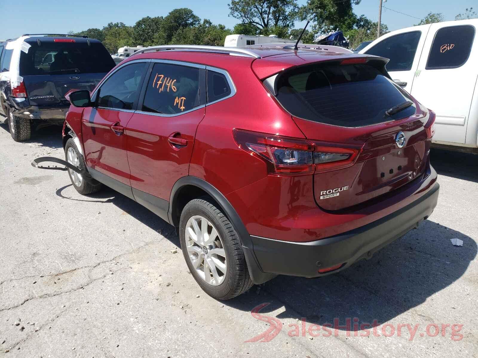 JN1BJ1CV7LW268230 2020 NISSAN ROGUE