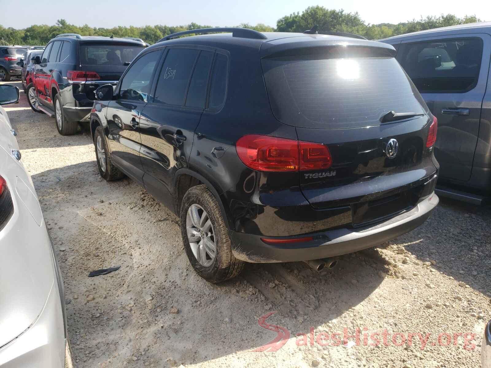 WVGAV7AX7HK018694 2017 VOLKSWAGEN TIGUAN