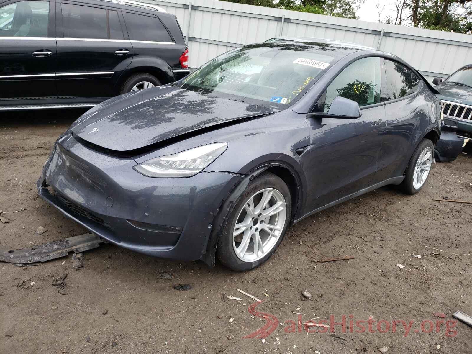 5YJYGDEEXLF030090 2020 TESLA MODEL Y