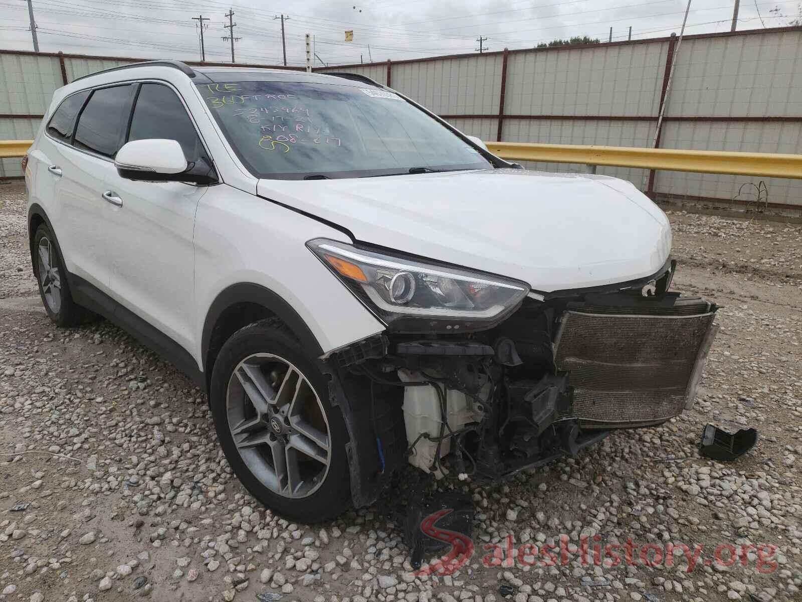 KM8SR4HF4HU216769 2017 HYUNDAI SANTA FE